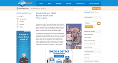 Desktop Screenshot of menorca-mah.airports-guides.com