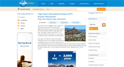 Desktop Screenshot of cape-town-cpt.airports-guides.com