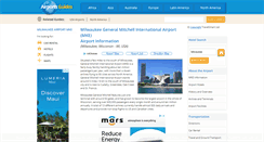 Desktop Screenshot of milwaukee-mke.airports-guides.com
