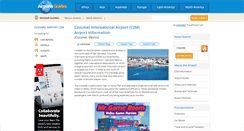 Desktop Screenshot of cozumel-czm.airports-guides.com