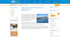 Desktop Screenshot of istanbul-ist.airports-guides.com