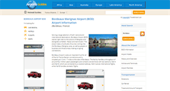 Desktop Screenshot of bordeaux-bod.airports-guides.com