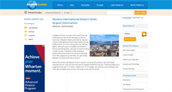 Desktop Screenshot of geneva-gva.airports-guides.com