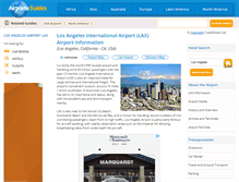 Tablet Screenshot of los-angeles-lax.airports-guides.com