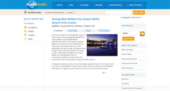 Desktop Screenshot of belfast-bhd.airports-guides.com