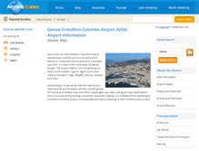 Tablet Screenshot of genoa-goa.airports-guides.com