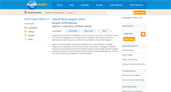 Desktop Screenshot of derry-ldy.airports-guides.com