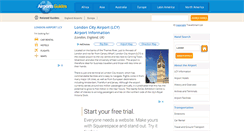 Desktop Screenshot of london-lcy.airports-guides.com