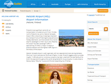 Tablet Screenshot of helsinki-hel.airports-guides.com