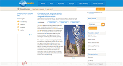 Desktop Screenshot of christchurch-chc.airports-guides.com