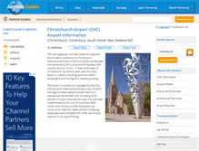 Tablet Screenshot of christchurch-chc.airports-guides.com