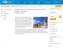 Tablet Screenshot of budapest-bud.airports-guides.com