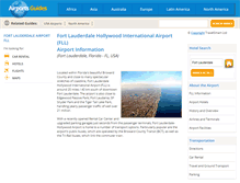 Tablet Screenshot of fort-lauderdale-fll.airports-guides.com