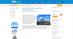 Desktop Screenshot of nashville-bna.airports-guides.com