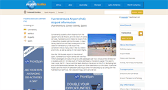 Desktop Screenshot of fuerteventura-fue.airports-guides.com