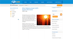 Desktop Screenshot of milan-mxp.airports-guides.com