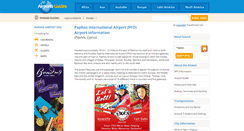 Desktop Screenshot of paphos-pfo.airports-guides.com