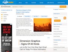 Tablet Screenshot of florence-flr.airports-guides.com