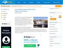 Tablet Screenshot of lyon-lys.airports-guides.com