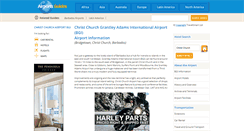 Desktop Screenshot of christchurch-bgi.airports-guides.com
