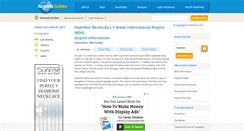 Desktop Screenshot of hamilton-bda.airports-guides.com