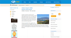 Desktop Screenshot of hobart-hba.airports-guides.com