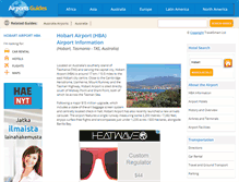 Tablet Screenshot of hobart-hba.airports-guides.com