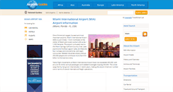 Desktop Screenshot of miami-mia.airports-guides.com