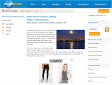 Tablet Screenshot of manchester-man.airports-guides.com