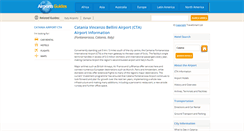 Desktop Screenshot of catania-cta.airports-guides.com