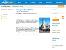 Tablet Screenshot of birmingham-bhx.airports-guides.com