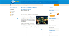 Desktop Screenshot of berlin-thf.airports-guides.com