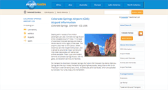 Desktop Screenshot of colorado-springs-cos.airports-guides.com