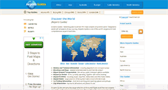 Desktop Screenshot of airports-guides.com