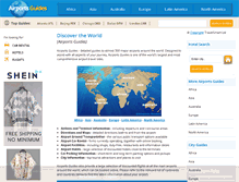 Tablet Screenshot of airports-guides.com