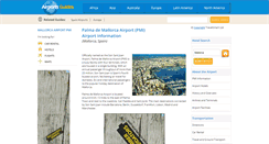 Desktop Screenshot of mallorca-pmi.airports-guides.com