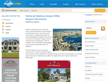 Tablet Screenshot of mallorca-pmi.airports-guides.com